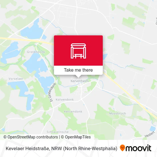 Карта Kevelaer Heidstraße