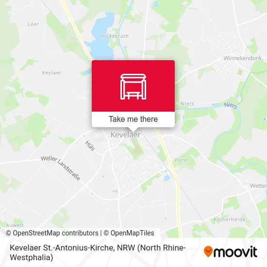 Карта Kevelaer St.-Antonius-Kirche