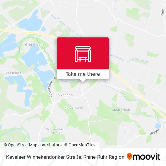 Kevelaer Winnekendonker Straße map