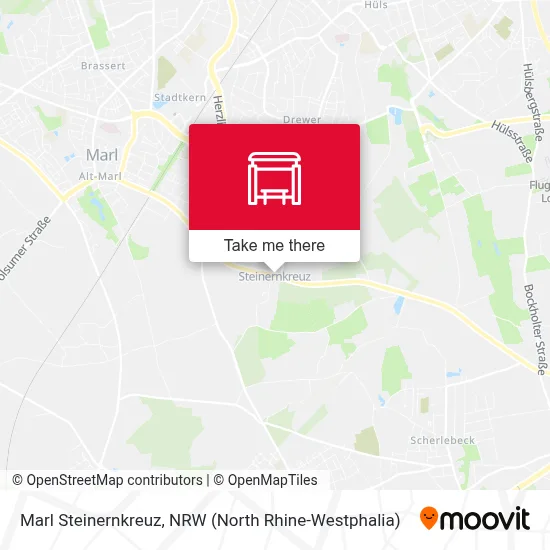 Marl Steinernkreuz map