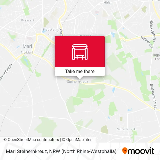 Marl Steinernkreuz map