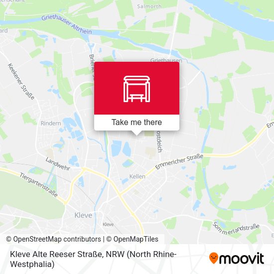 Карта Kleve Alte Reeser Straße