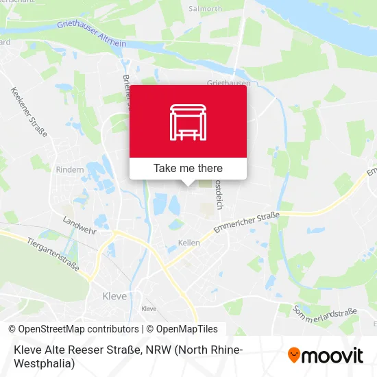 Карта Kleve Alte Reeser Straße