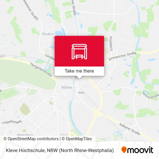 Карта Kleve Hochschule