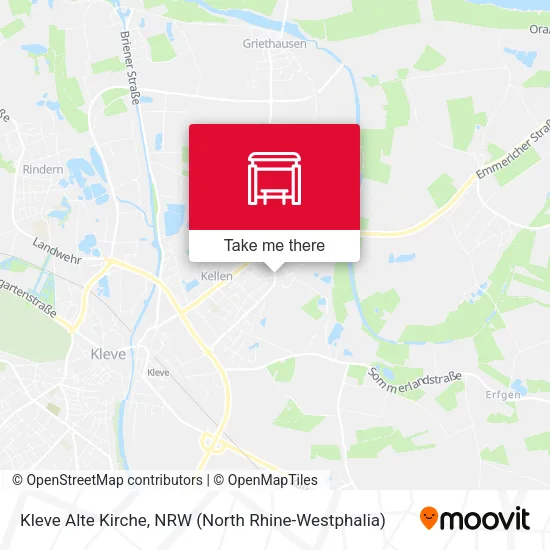 Карта Kleve Alte Kirche