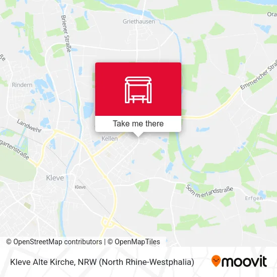 Карта Kleve Alte Kirche