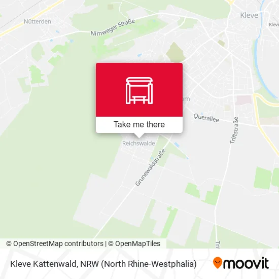 Карта Kleve Kattenwald