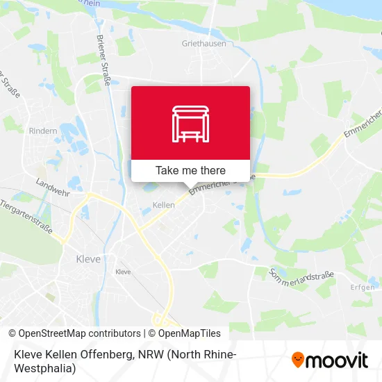 Карта Kleve Kellen Offenberg