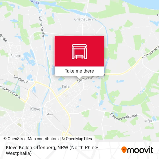 Карта Kleve Kellen Offenberg