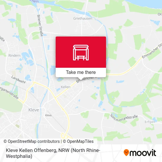 Карта Kleve Kellen Offenberg