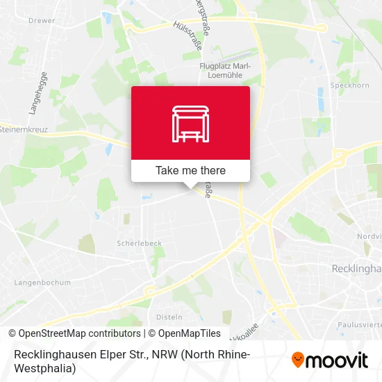 Карта Recklinghausen Elper Str.