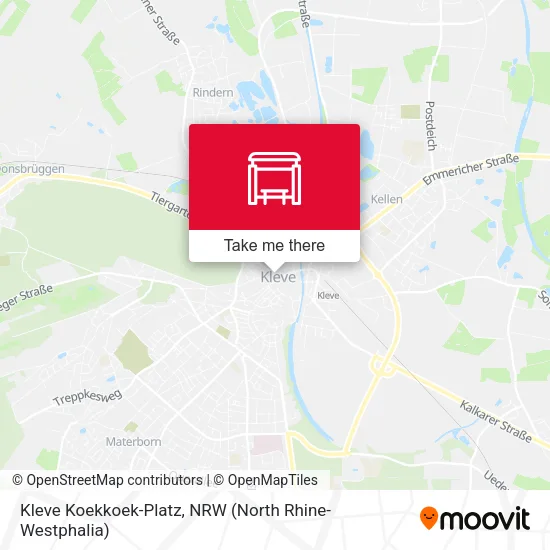 Карта Kleve Koekkoek-Platz