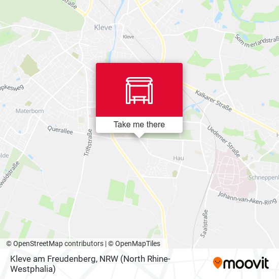 Kleve am Freudenberg map