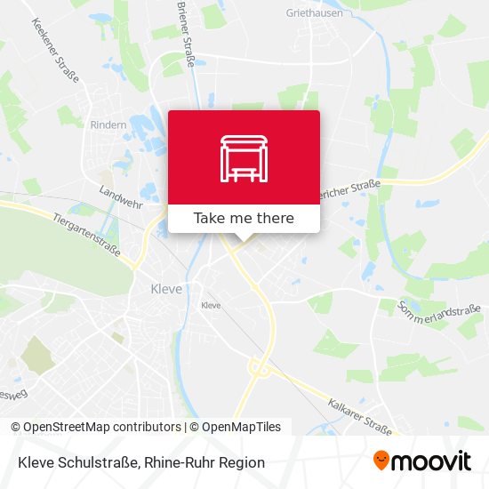 Kleve Schulstraße map