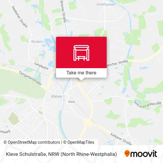 Карта Kleve Schulstraße