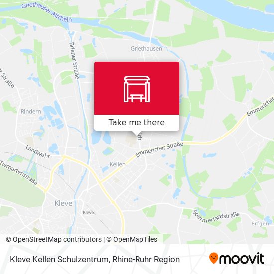 Kleve Kellen Schulzentrum map