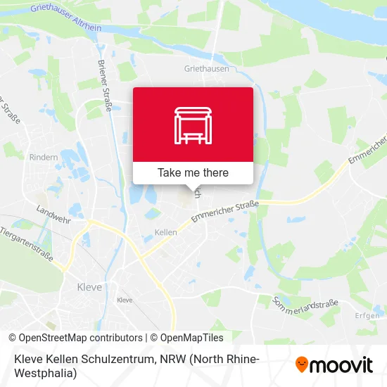 Kleve Kellen Schulzentrum map