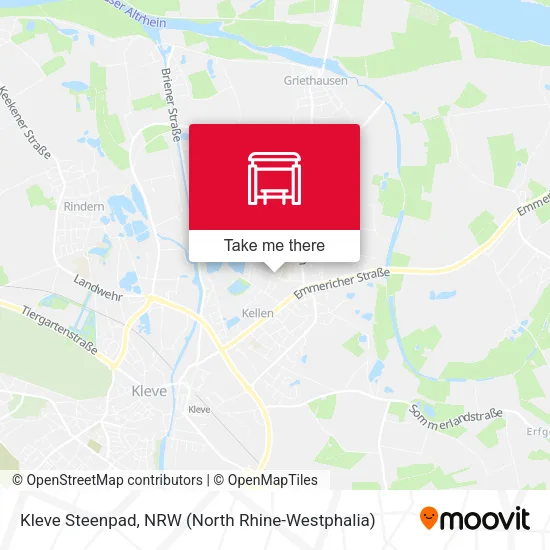 Карта Kleve Steenpad