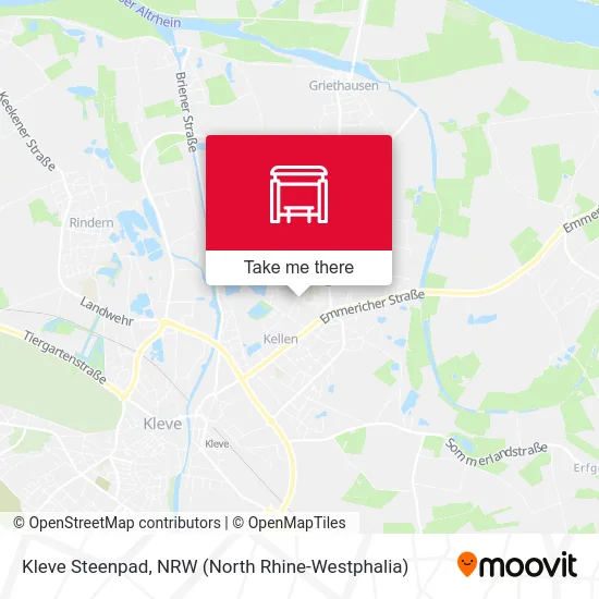 Карта Kleve Steenpad