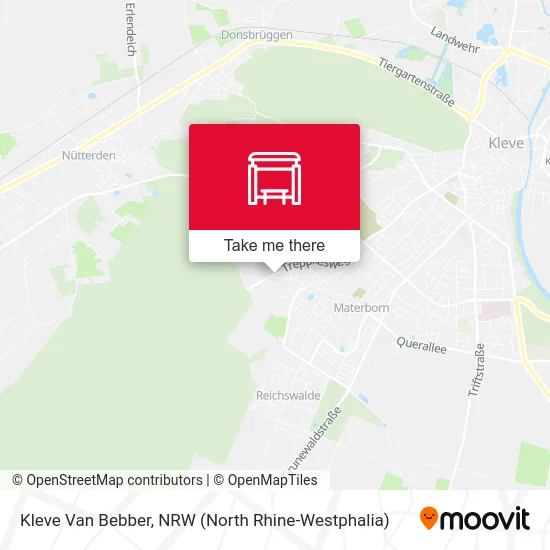 Карта Kleve Van Bebber