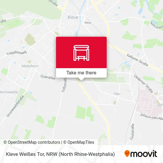 Карта Kleve Weißes Tor