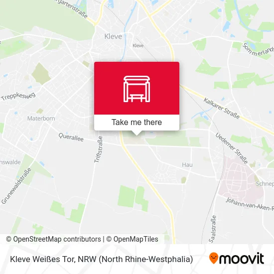 Карта Kleve Weißes Tor