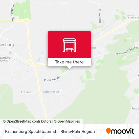 Kranenburg Spechtbaumstr. map
