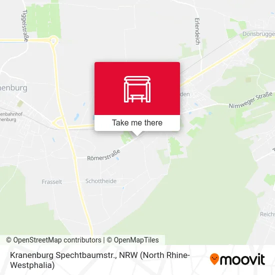 Kranenburg Spechtbaumstr. map