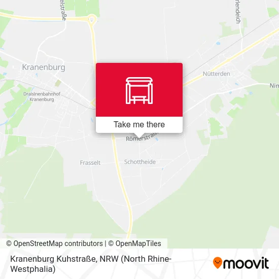 Kranenburg Kuhstraße map