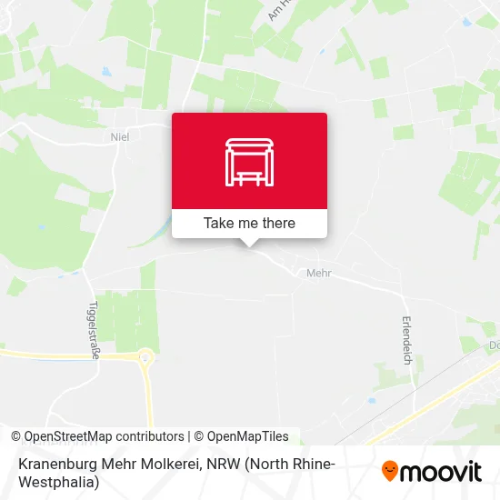 Kranenburg Mehr Molkerei map