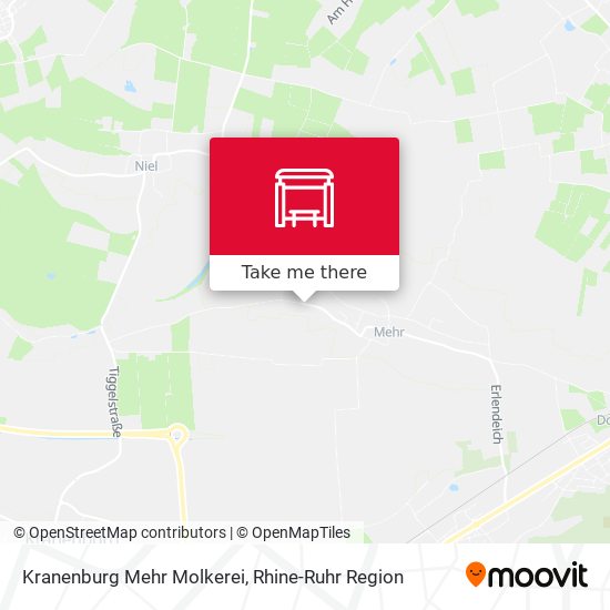 Kranenburg Mehr Molkerei map