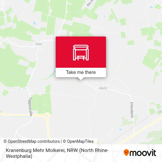 Kranenburg Mehr Molkerei map