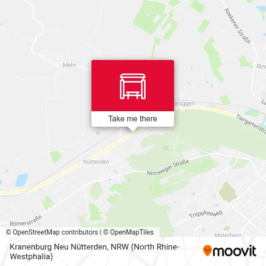 Kranenburg Neu Nütterden map