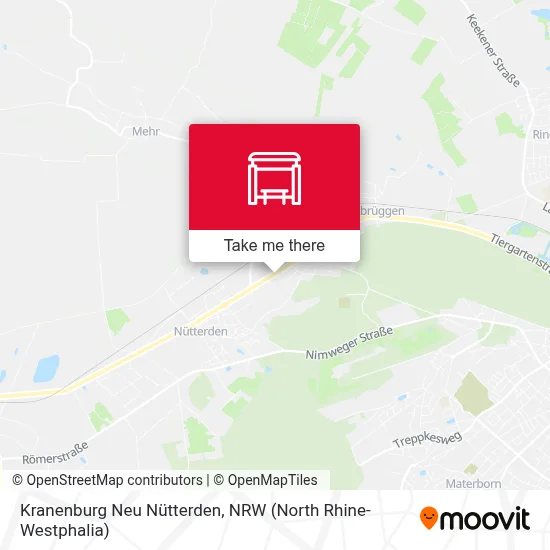 Kranenburg Neu Nütterden map