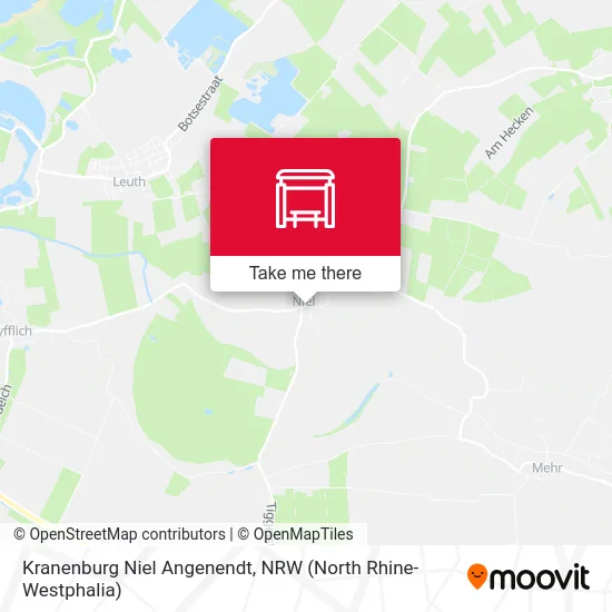 Карта Kranenburg Niel Angenendt