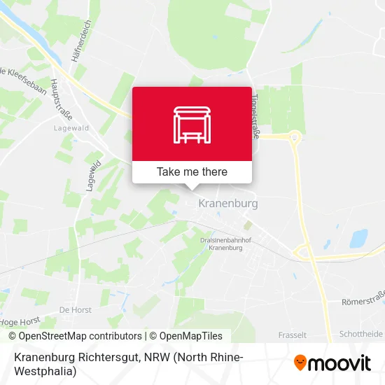 Карта Kranenburg Richtersgut