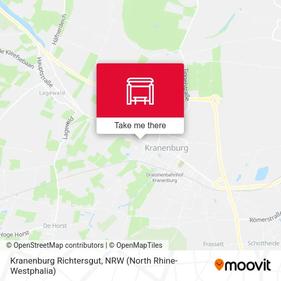 Карта Kranenburg Richtersgut