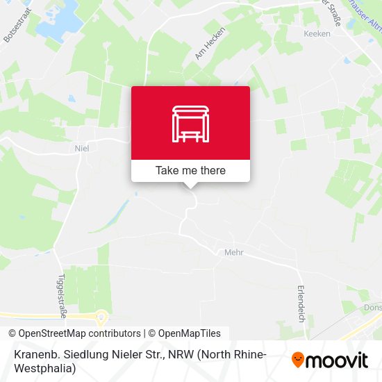 Карта Kranenb. Siedlung Nieler Str.