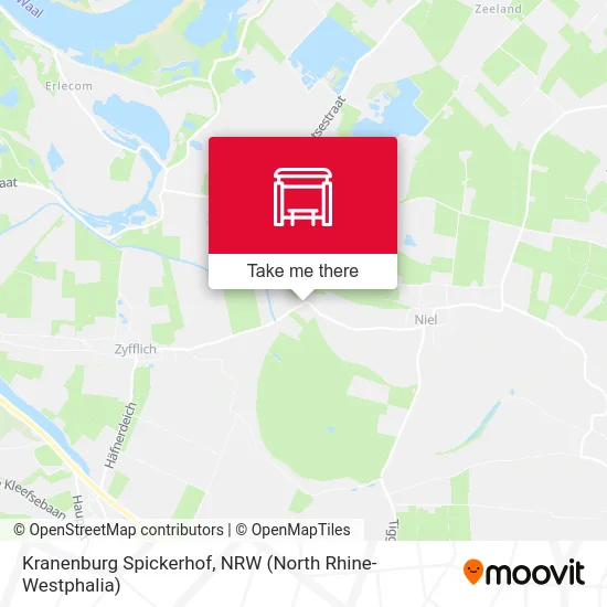 Карта Kranenburg Spickerhof