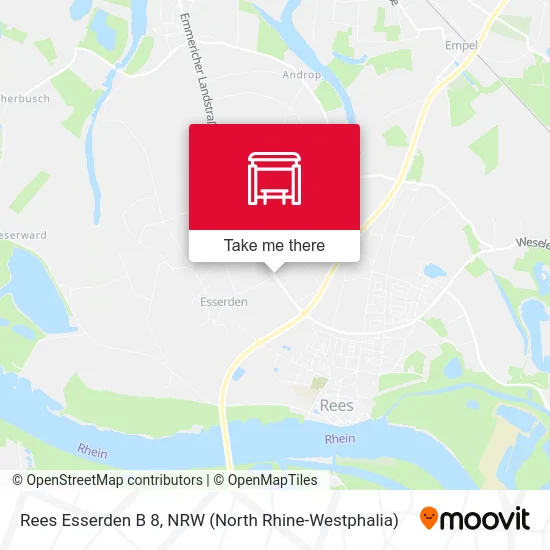 Карта Rees Esserden B 8