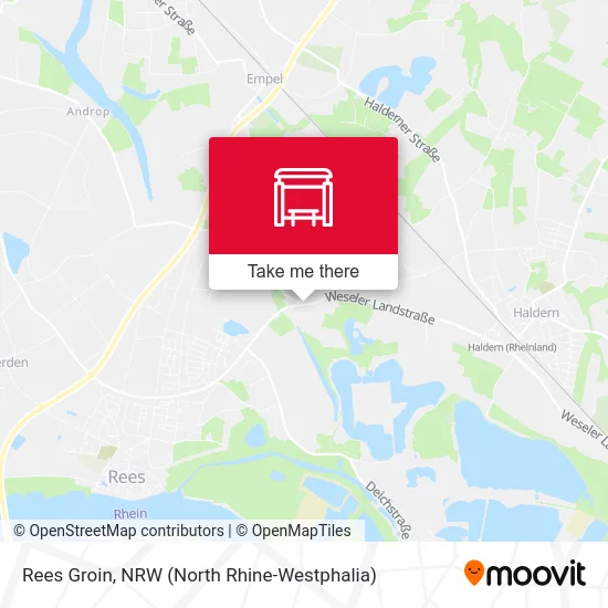 Карта Rees Groin