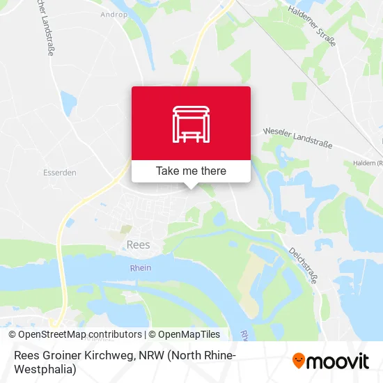 Карта Rees Groiner Kirchweg