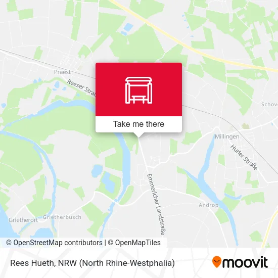 Карта Rees Hueth
