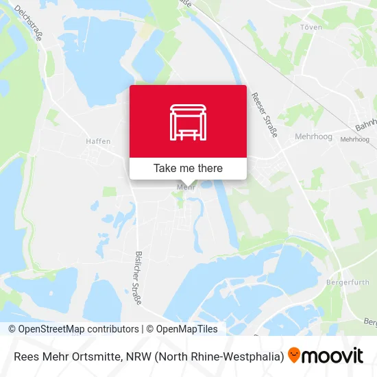 Карта Rees Mehr Ortsmitte