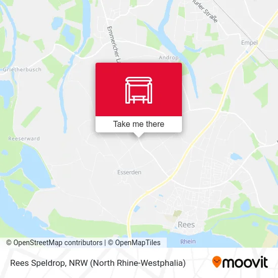 Карта Rees Speldrop