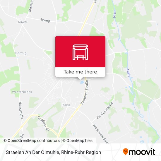 Straelen An Der Ölmühle map