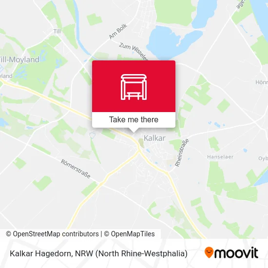 Карта Kalkar Hagedorn