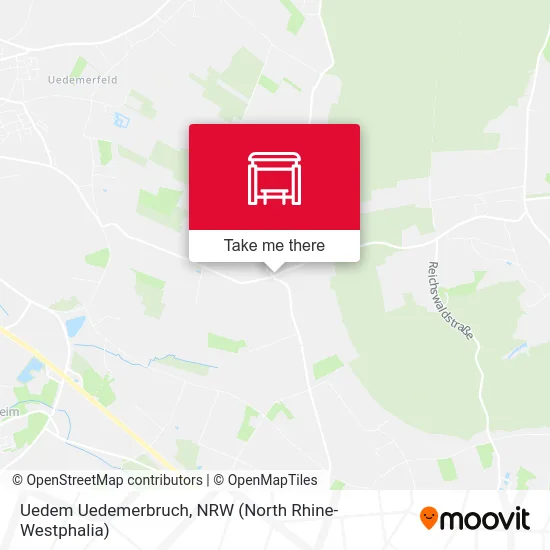 Карта Uedem Uedemerbruch