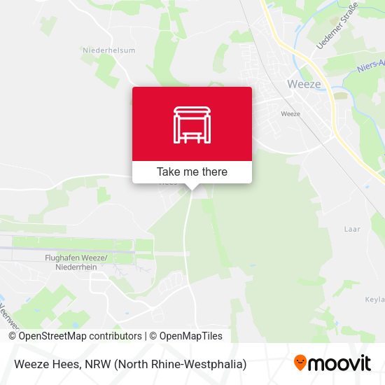 Карта Weeze Hees