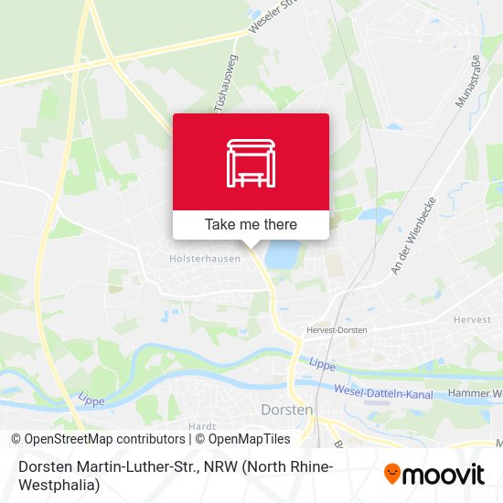 Карта Dorsten Martin-Luther-Str.